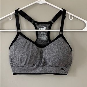 Puma sports bra with removable cups size S